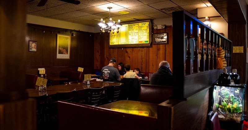 Interior seating space