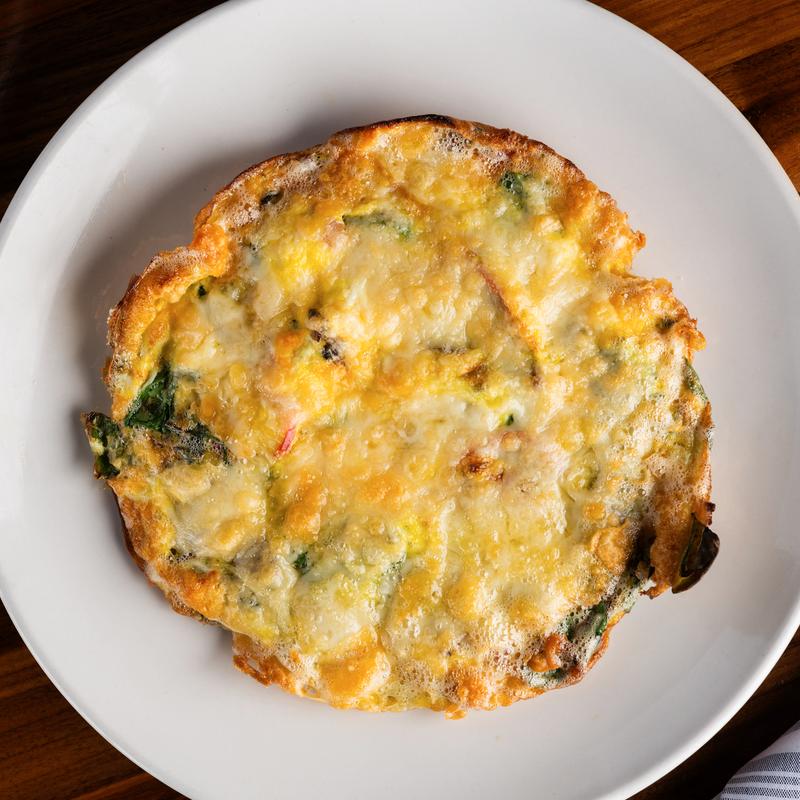 Garden Vegetable Fritatta/Asiago photo