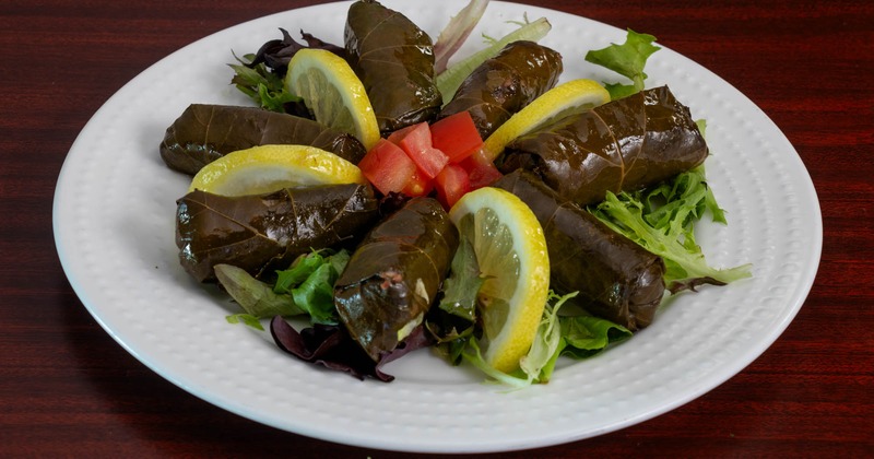 Stuffed grape leaves