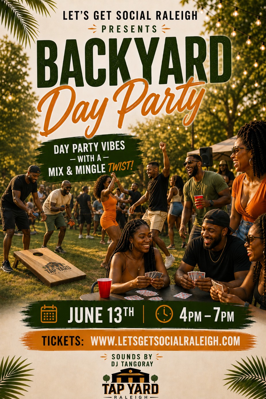 Let's Get Social Raleigh's Backyard Day Party event photo
