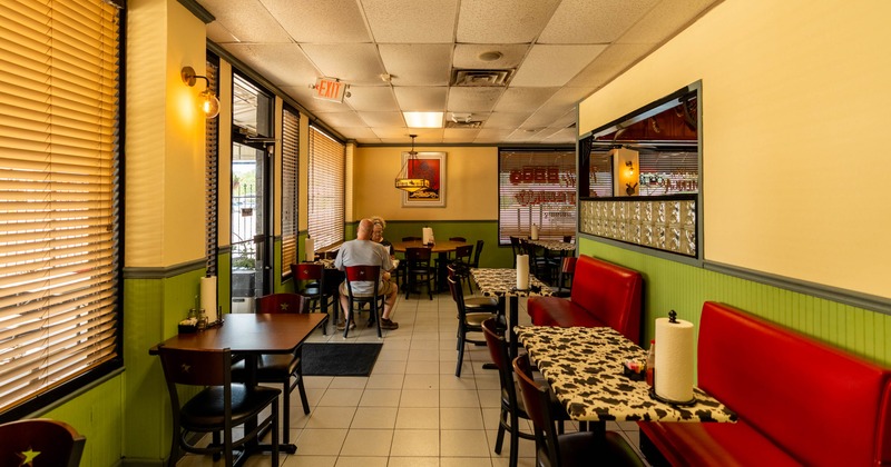 Interior dining area