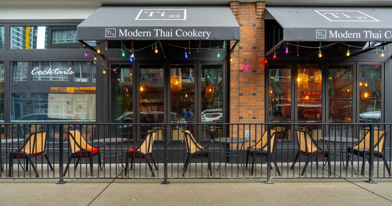 Exterior, seating place on patio