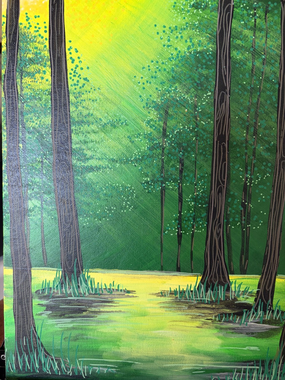 Paint, Sip, Taste event photo