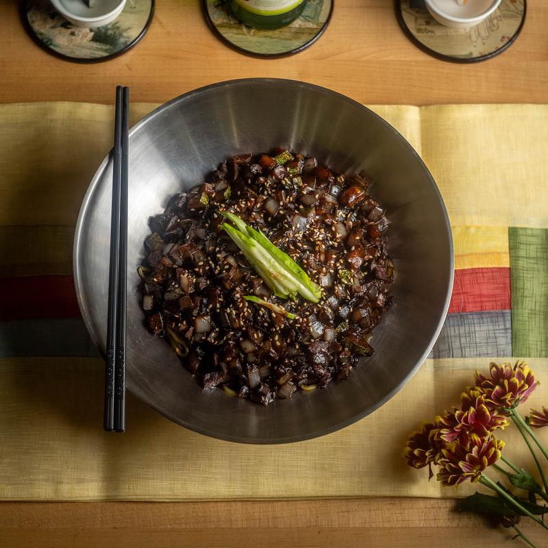 menu item 5 of 8, Jjajangmyeon