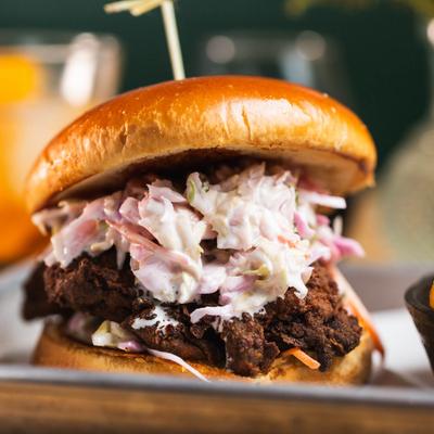 Hot Honey Chicken Sandwich.