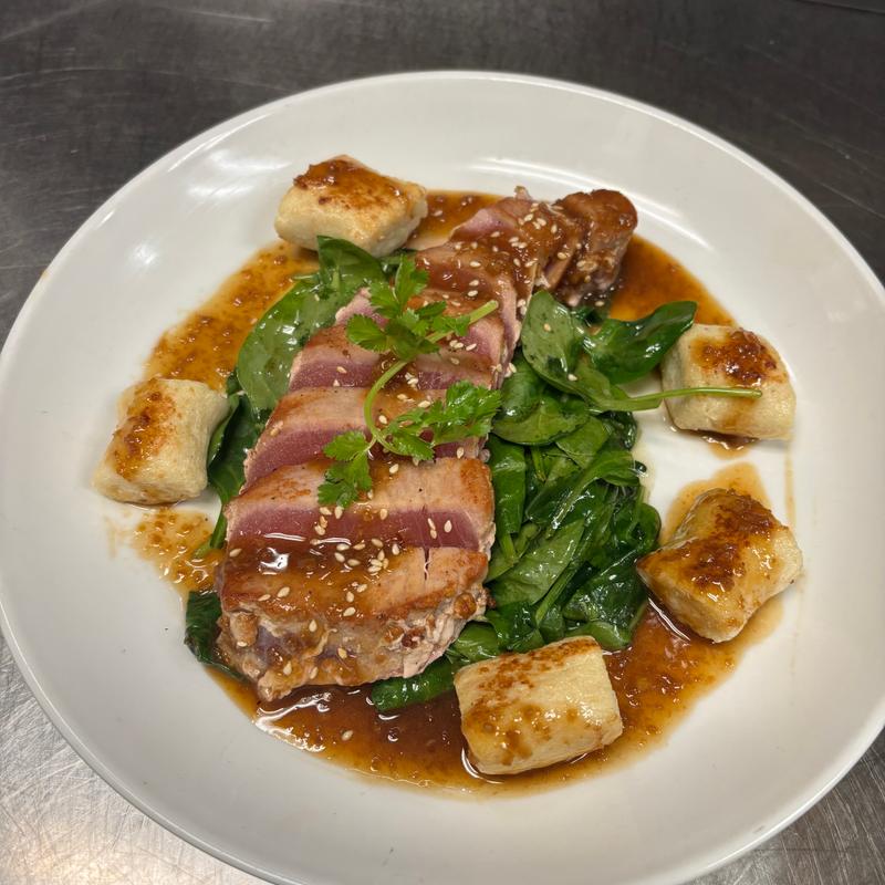 Ahi Tuna Steak (Pan Seared) photo