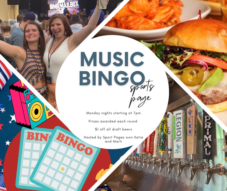 Music Bingo Mondays event photo