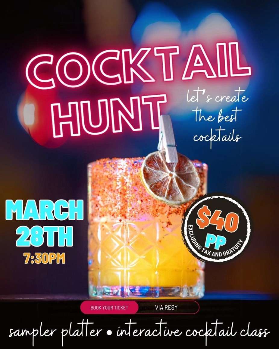 Easter Cocktail Hunt event photo