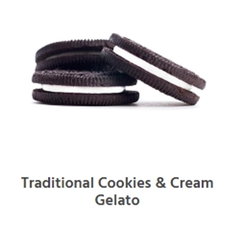 Traditional Cookies & Cream Gelato photo