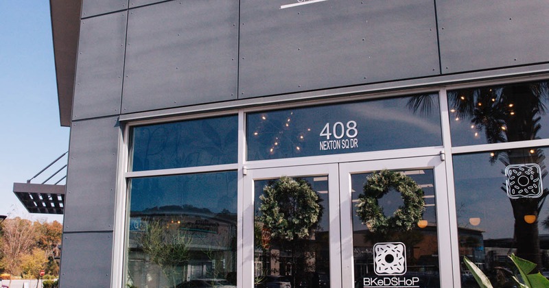 Exterior, front entrance