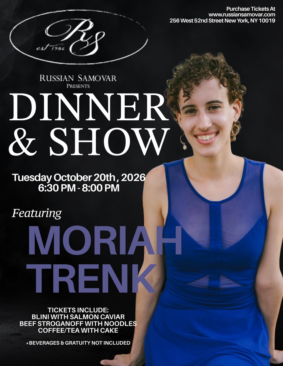 RUSSIAN SAMOVAR PRESENTS MORIAH TRENK event photo