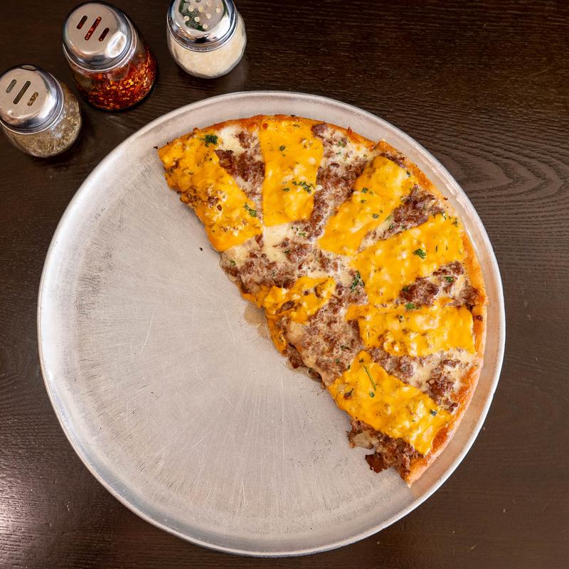 menu item 1 of 18, Cheesesteak Pizza Slice