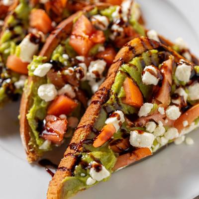Guacamole toast.