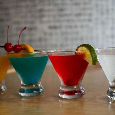Assorted Martinis.