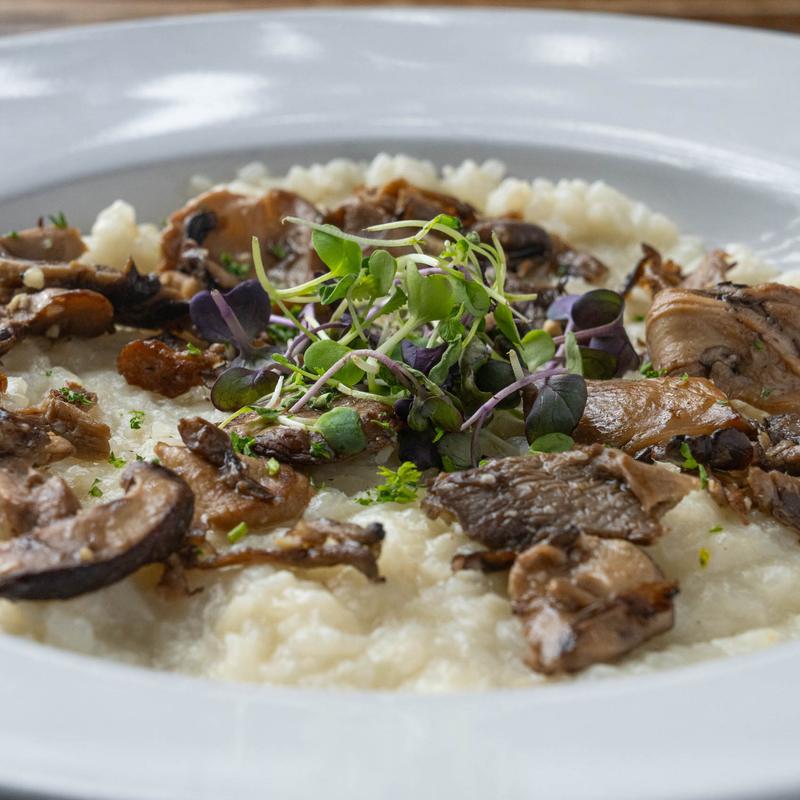 Vegan Wild Mushroom Risotto photo
