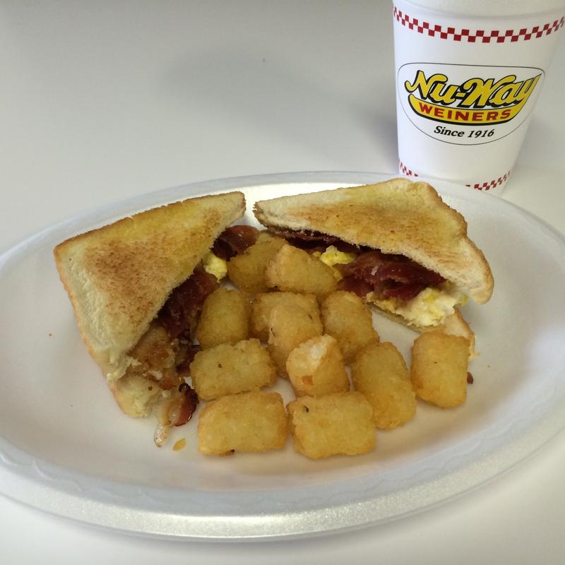 Egg Sandwich with Bacon, Sausage, Spicy Dog or Ham photo