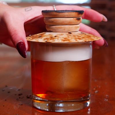 Smoked Old Fashioned.