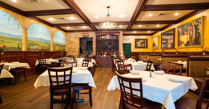 Interior, main dining area