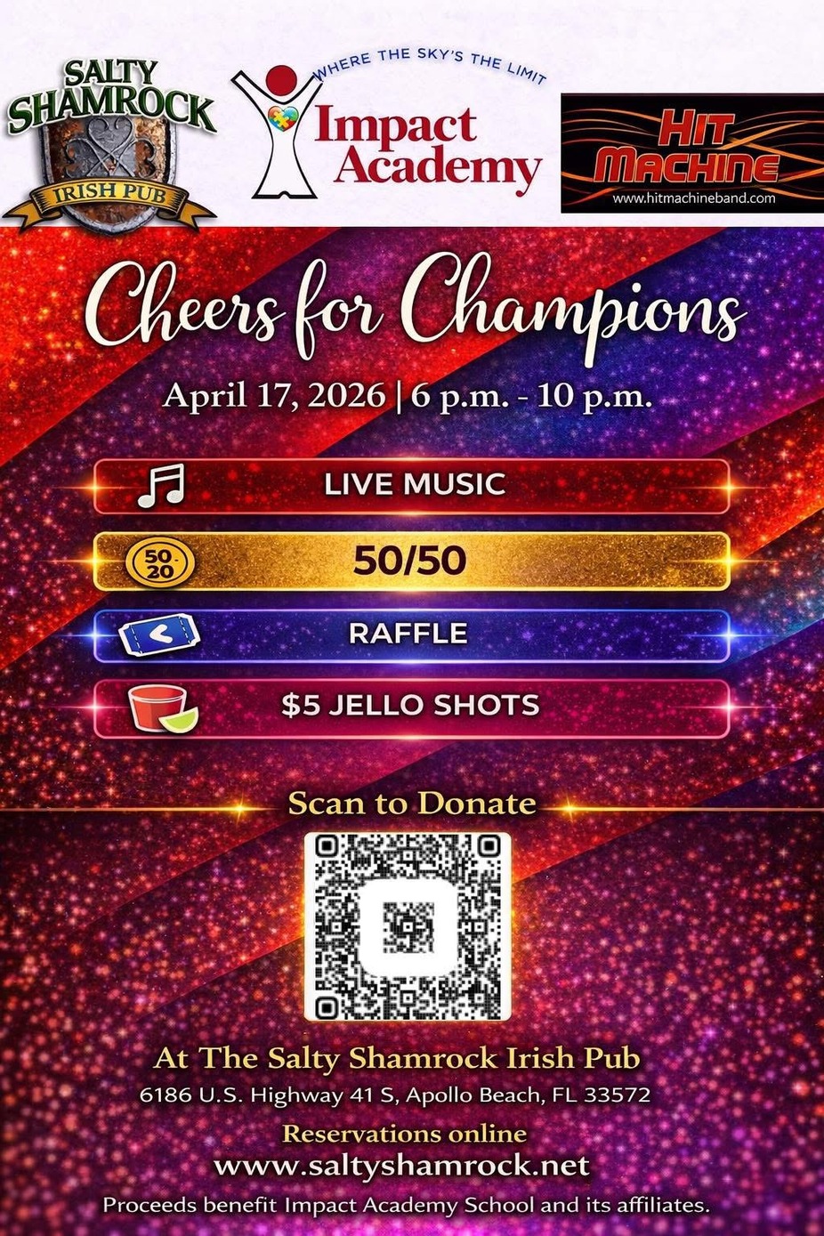 IMPACT ACADEMY CHEERS FOR CHAMPIONS event photo