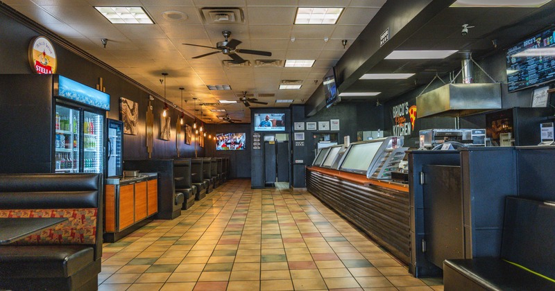 Interior, seating area