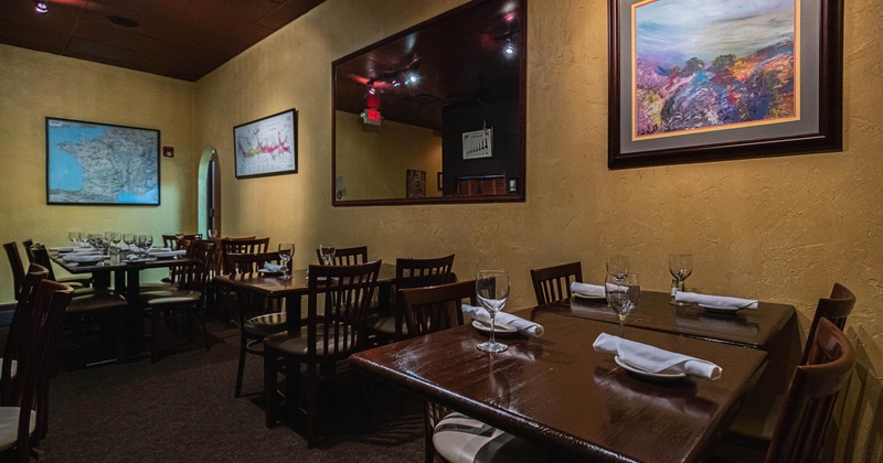 Interior, seating area