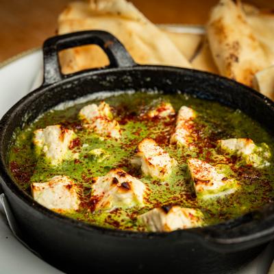 Spinach and artichoke dip.