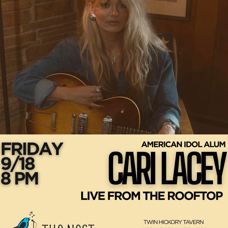 Event image American Idol Alum Cari Lacey Live from The Nest at THT Parham! #thenest