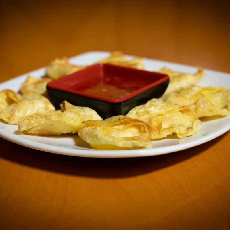 menu item 1 of 4, Crab Rangoon