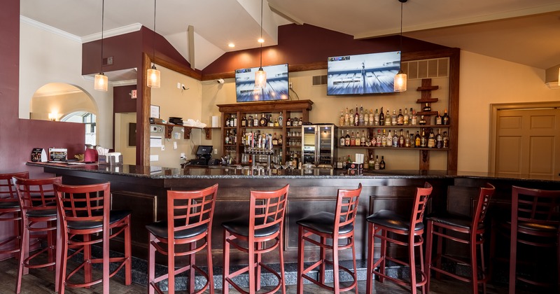 Interior, bar area