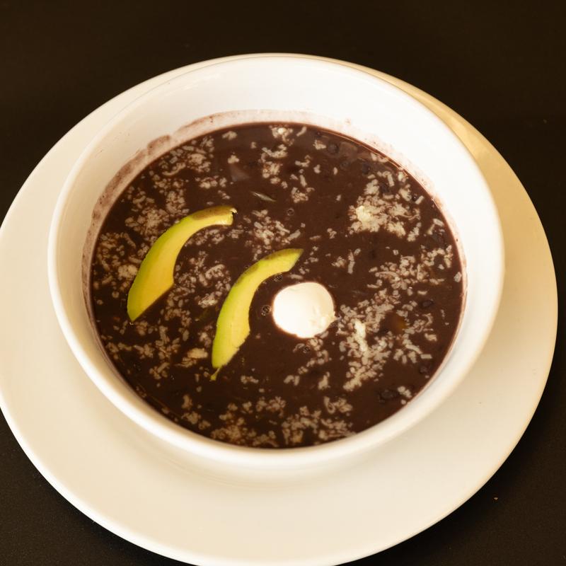 Sopa Negra / Black Bean Soup (House Favorites) photo