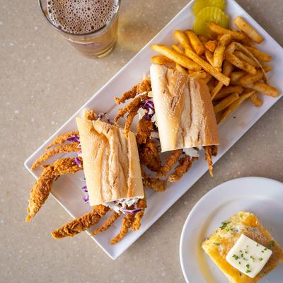 Soft-Shell Po Boy