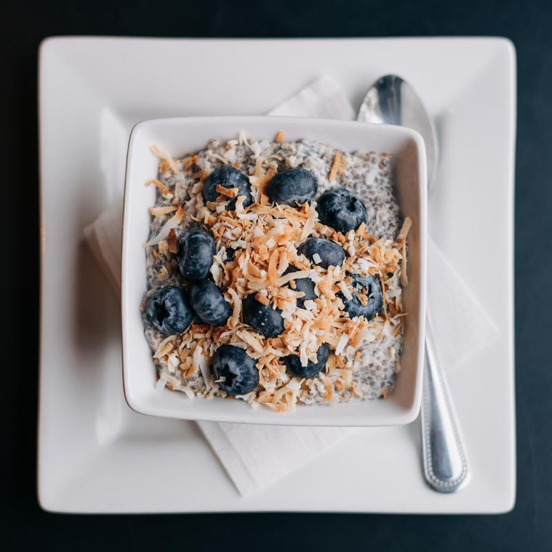 Coconut Blueberry Chia Pudding photo