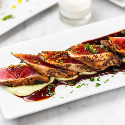 Crispy Tuna appetizer.