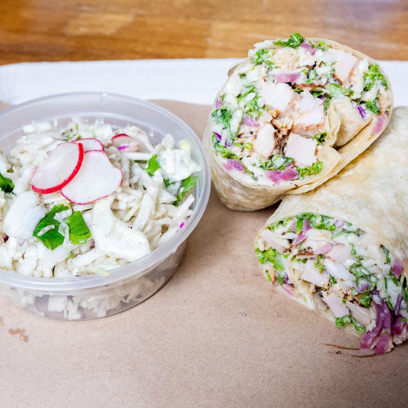 menu item 18 of 18, Turkey Kale Caesar Wrap