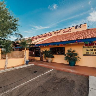 Guadalajara Original Grill outside, parking lot