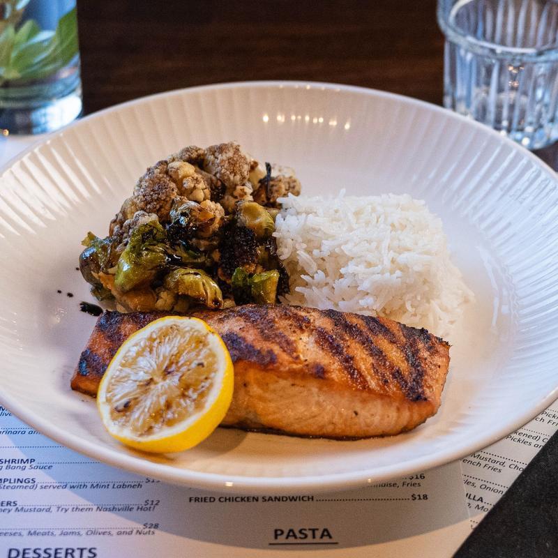 menu item 11 of 11, Grilled Salmon