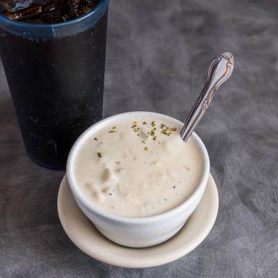 Clam chowder.