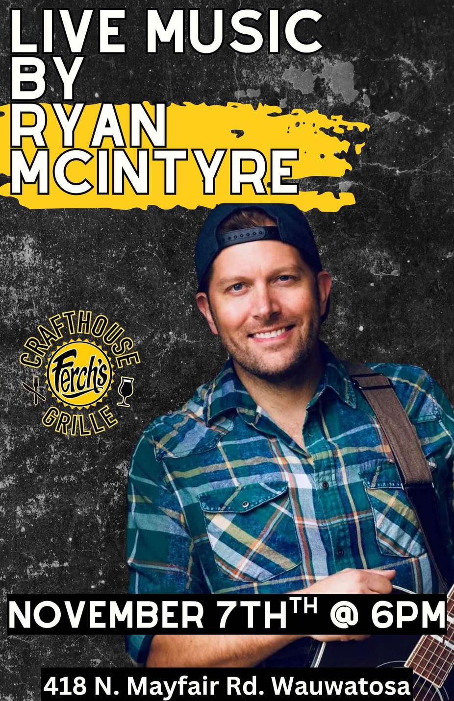 Live Music - Ryan McIntyre event photo