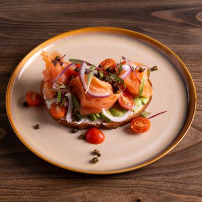 Smoked Salmon Avocado Toast.