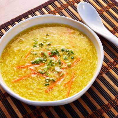 Soup, top view