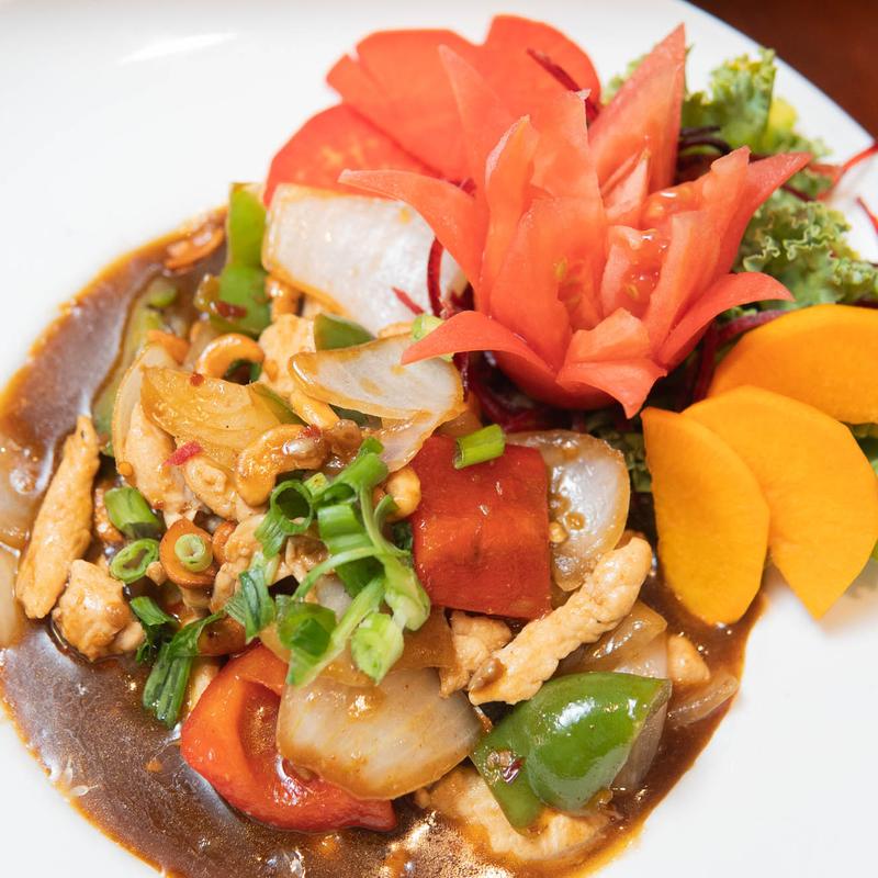 menu item 15 of 20, Chili Chicken with Cashew Nuts