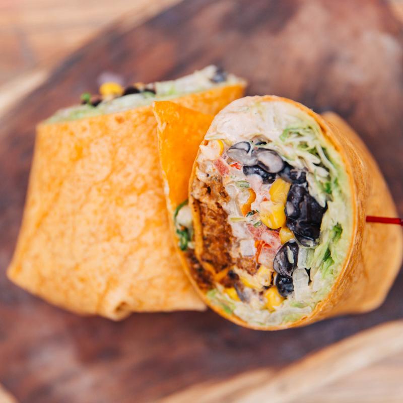 Santa Fe Black Bean Wrap photo