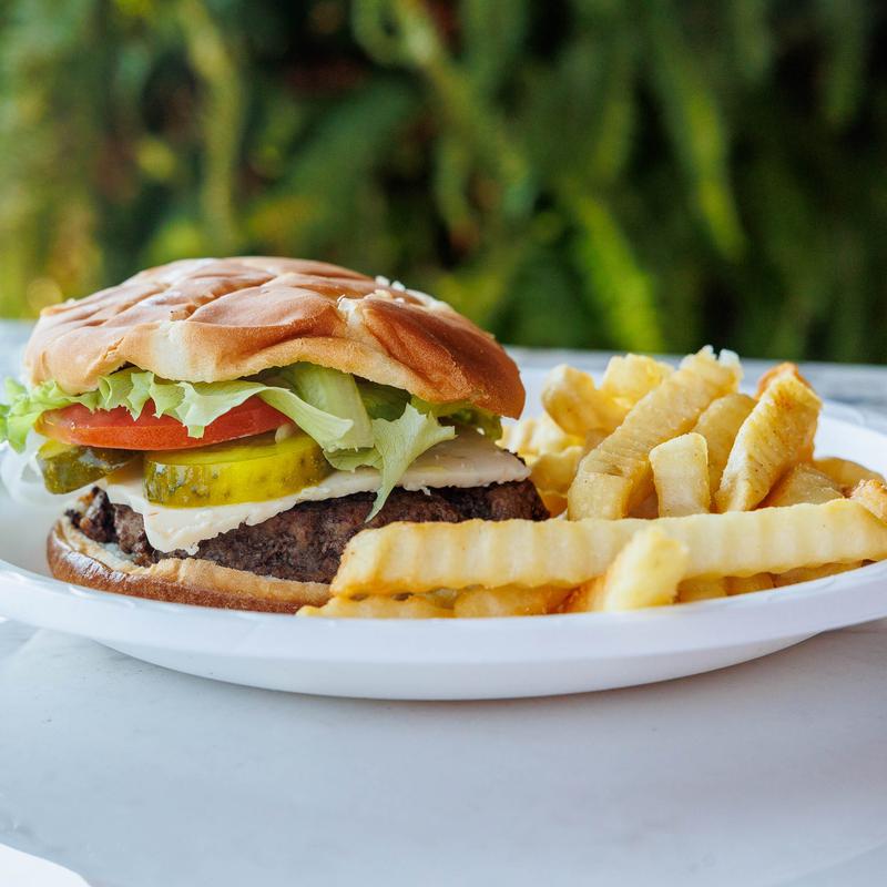 menu item 7 of 7, Half Pound Angus Burger
