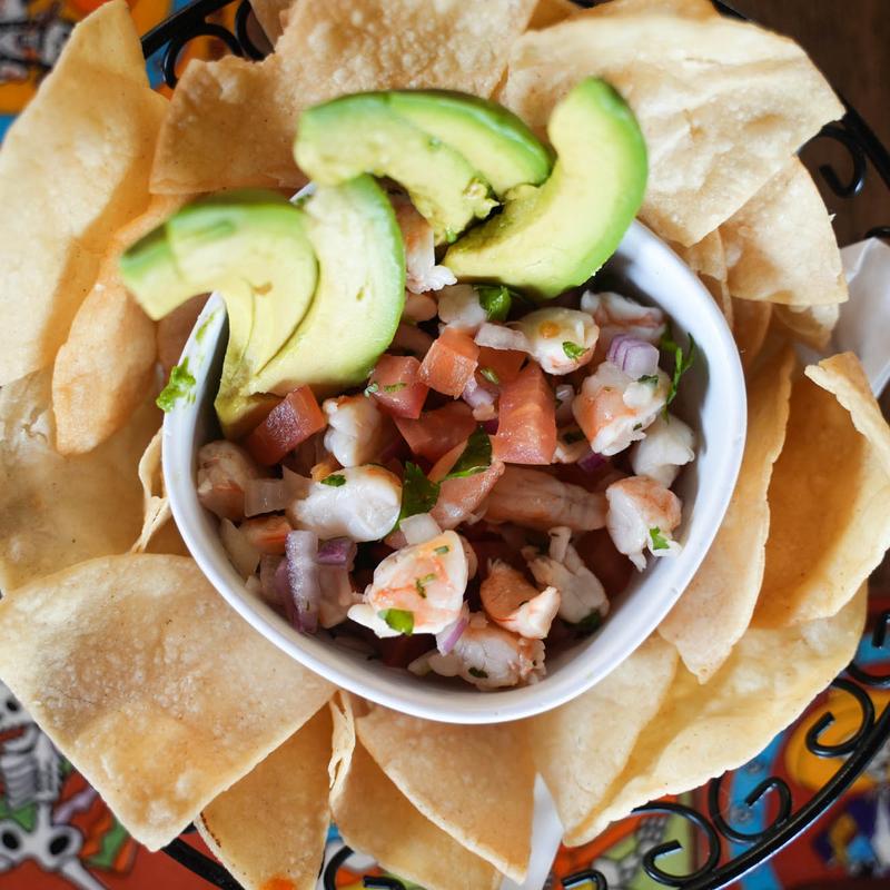 Ceviche Dip & Chips photo