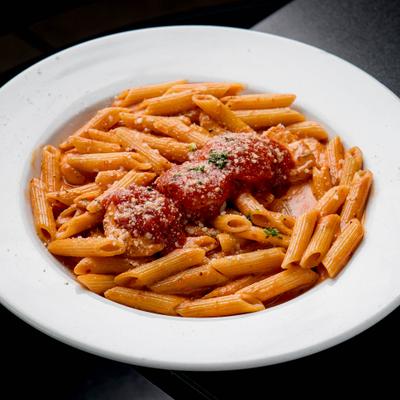 pasta diablo with shrimp.