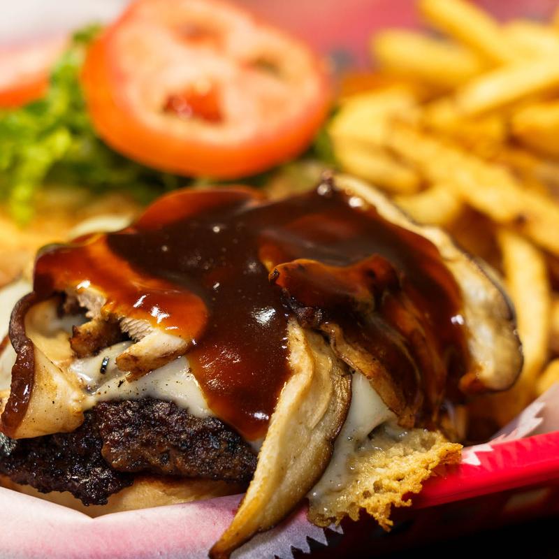 Mushroom & Swiss Burger photo