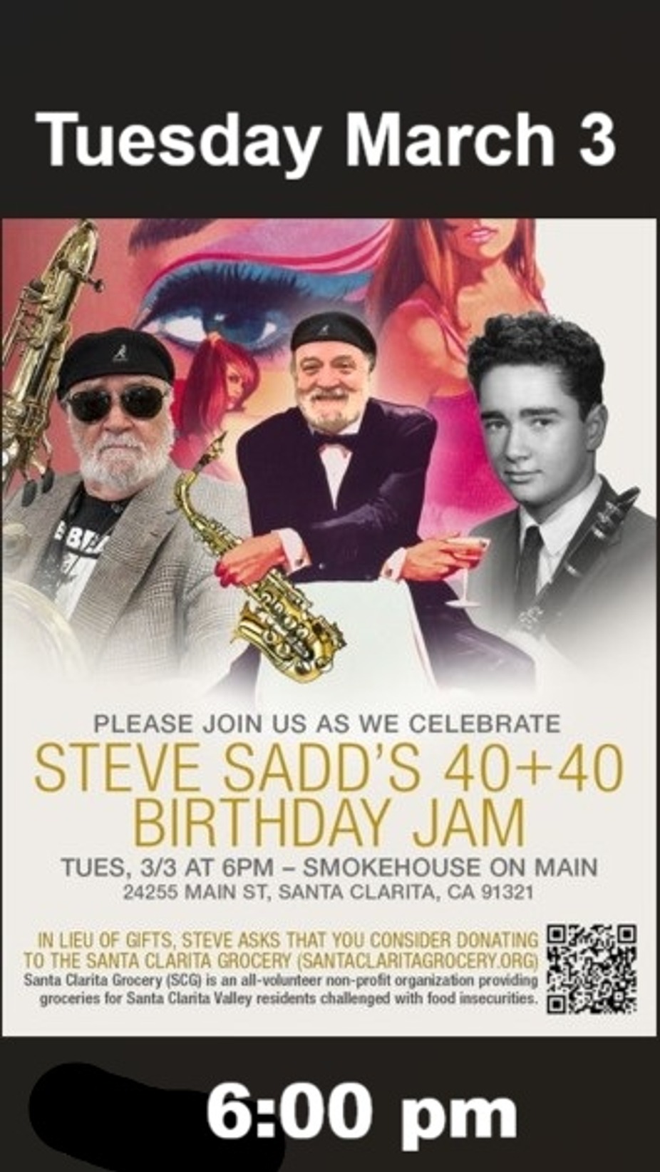 Steve Sadd BIRTHDAY Bash event photo