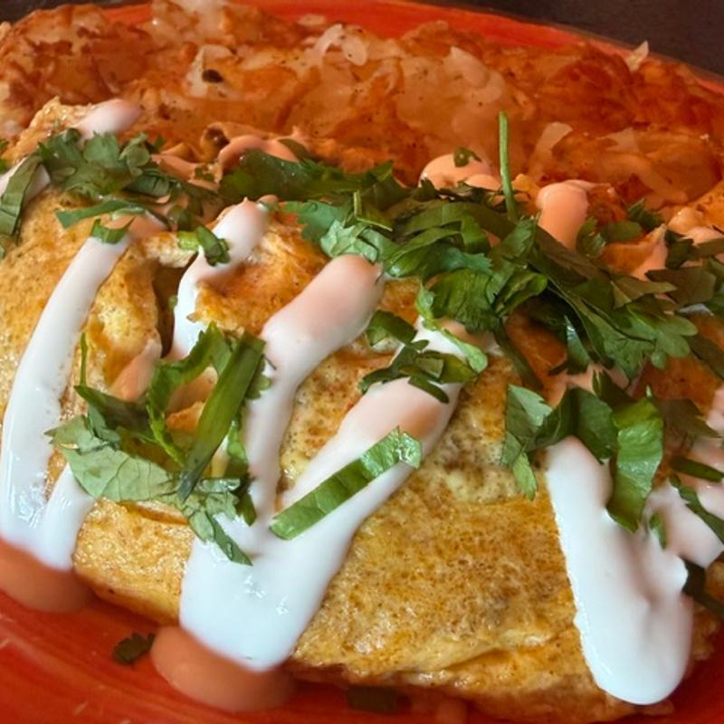 Chorizo Butternut Squash Omelet photo