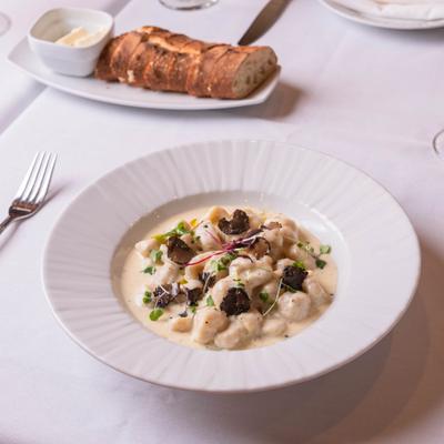 Plate of Mushroom Pappardelle.