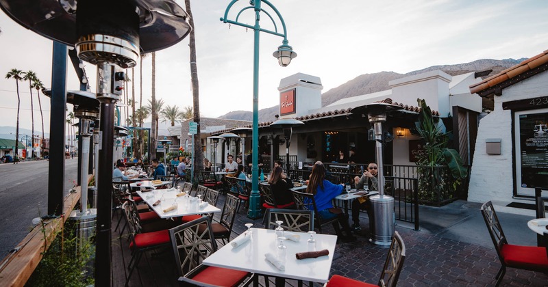 Seating area outside